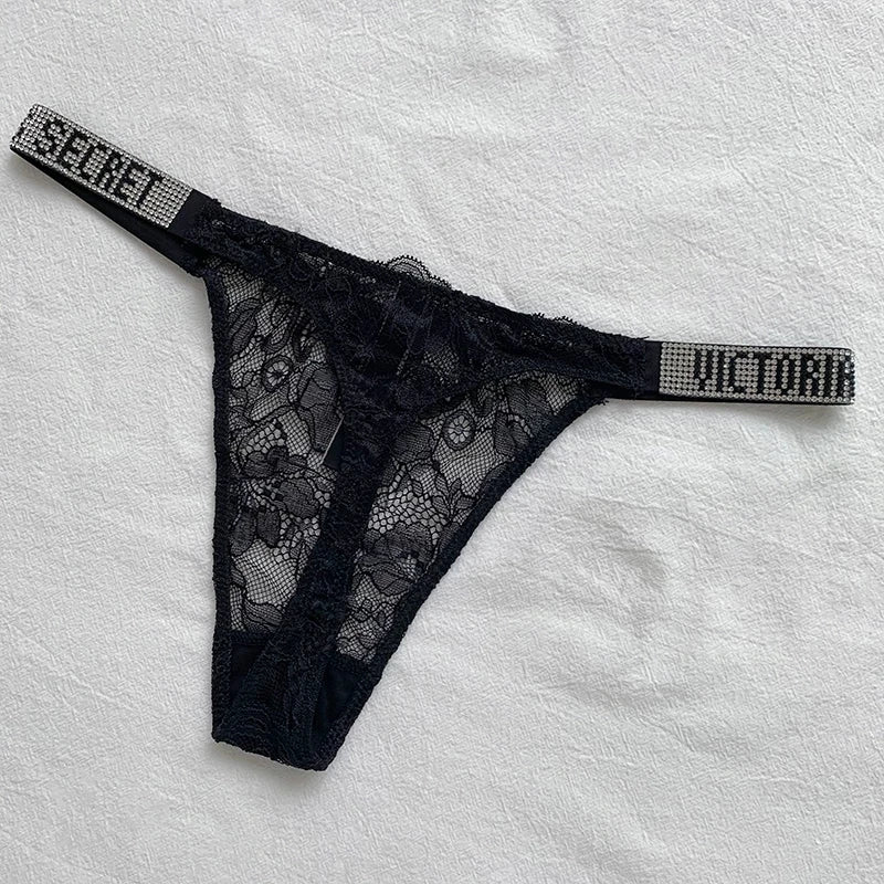 LuxeFit – String Brillant Taille Basse