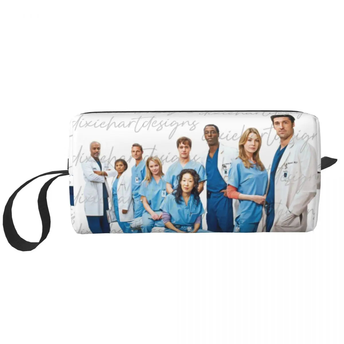 Trousse de Toilette Kawaii Grey's Anatomy – Organisateur de Maquillage et Beauté