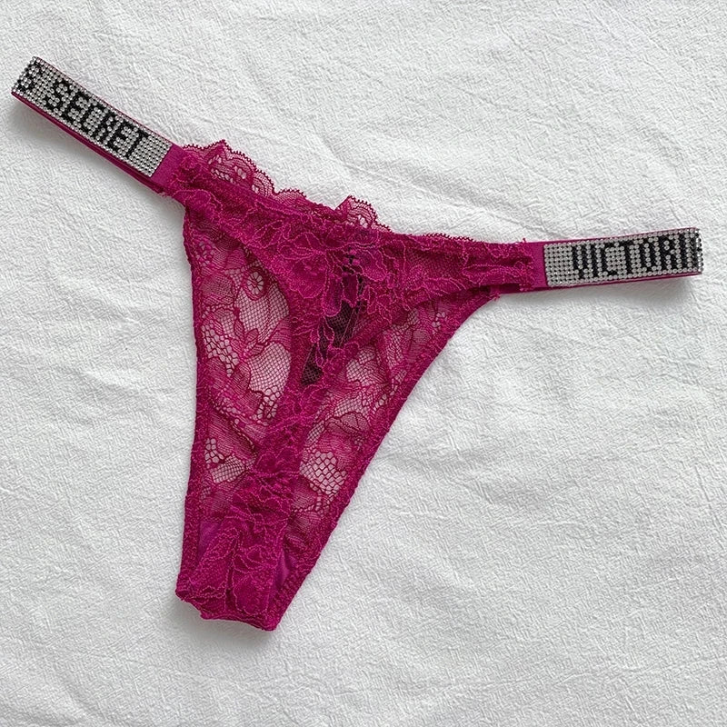 LuxeFit – String Brillant Taille Basse