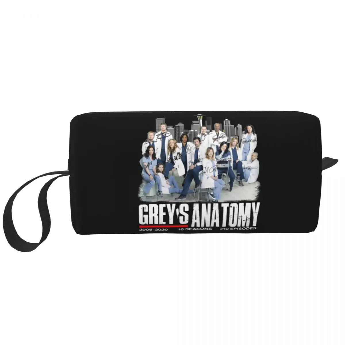 Trousse de Toilette Kawaii Grey's Anatomy – Organisateur de Maquillage et Beauté