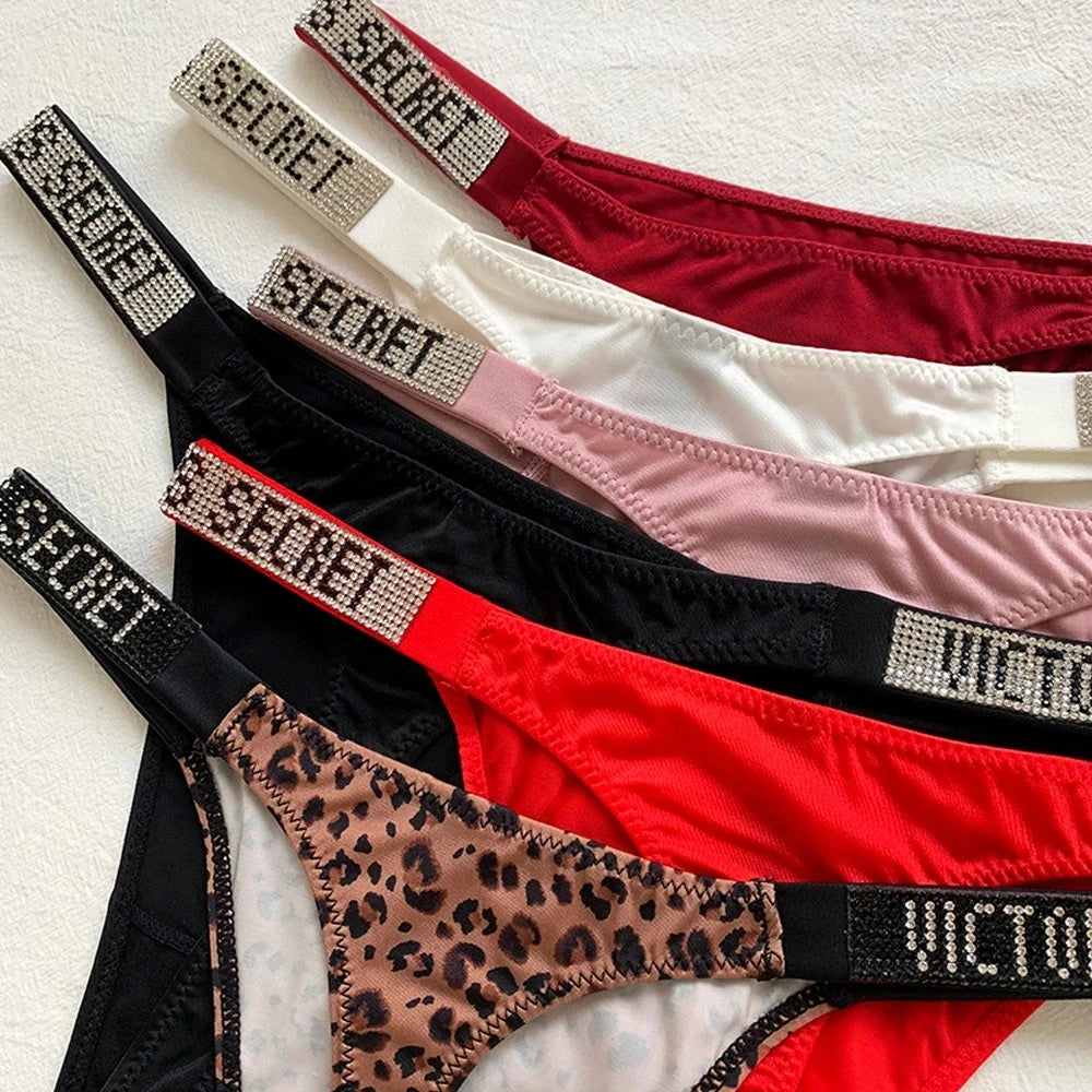 LuxeFit – String Brillant Taille Basse