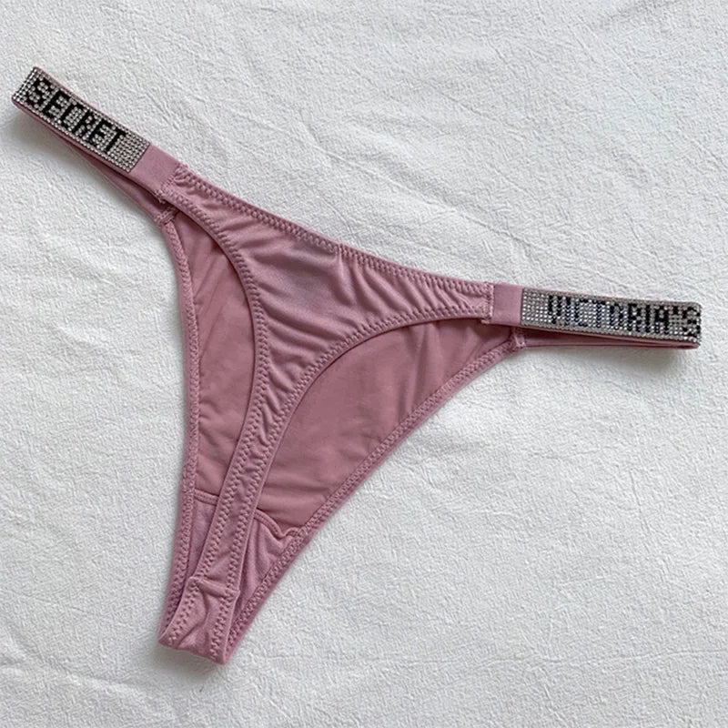 LuxeFit – String Brillant Taille Basse