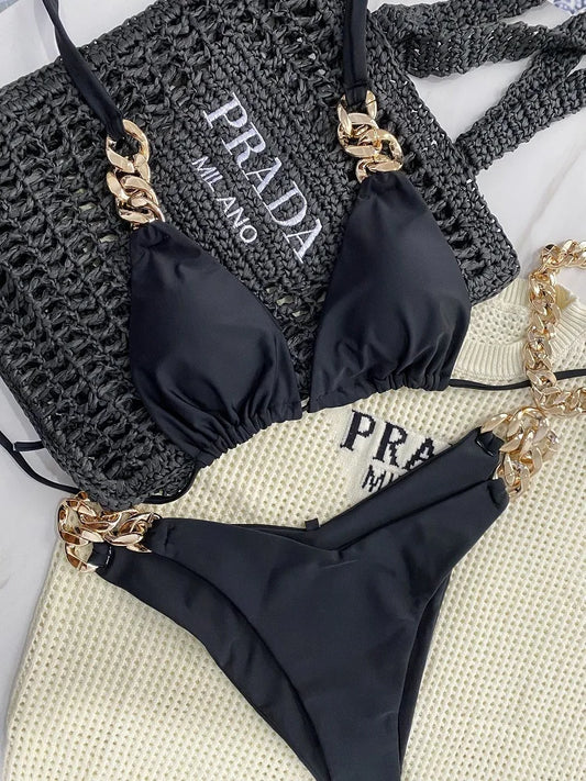 Nouveau Bikini Sexy Triangle – Style Brésilien 2 Pièces
